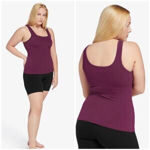 Stori Opposition Sangria Layering Tank Top